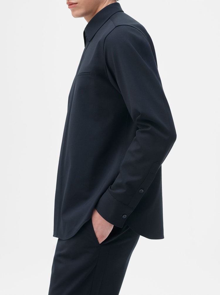 Wool Stretch Shirt