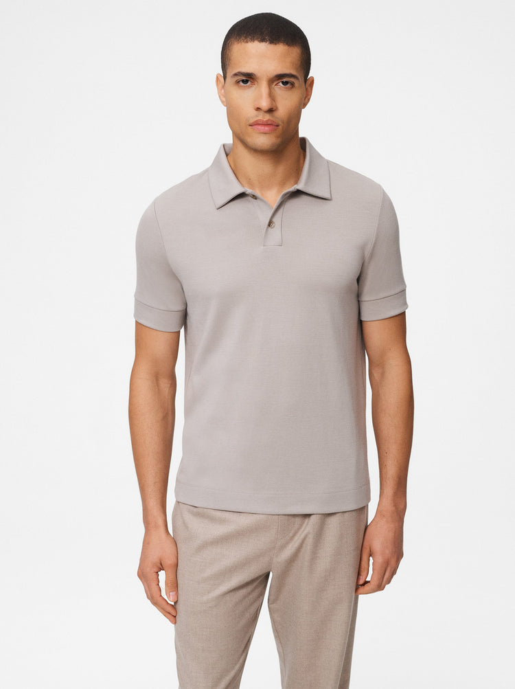 Cashmere Wool Polo
