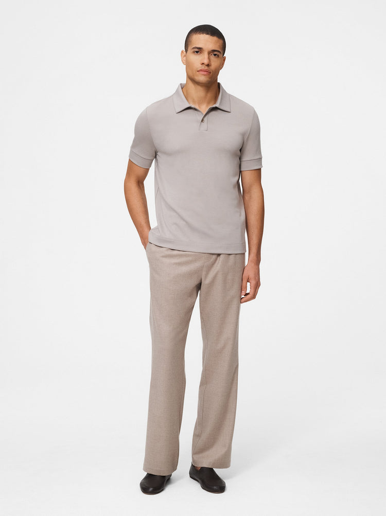 Cashmere Wool Polo