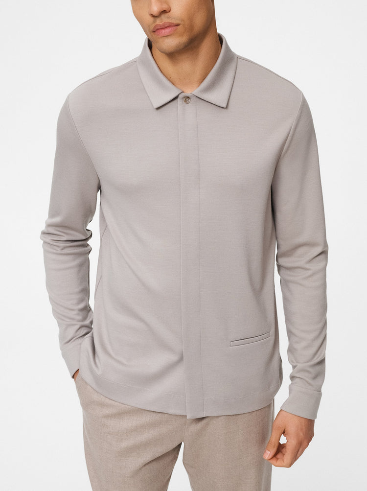 Cashmere Wool Overshirt