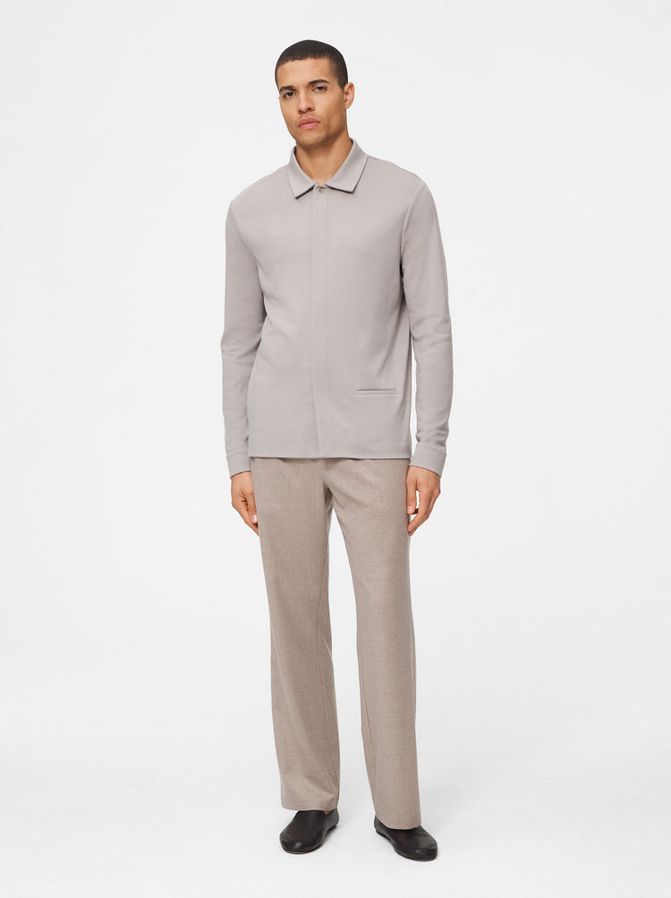 Cashmere Wool Overshirt