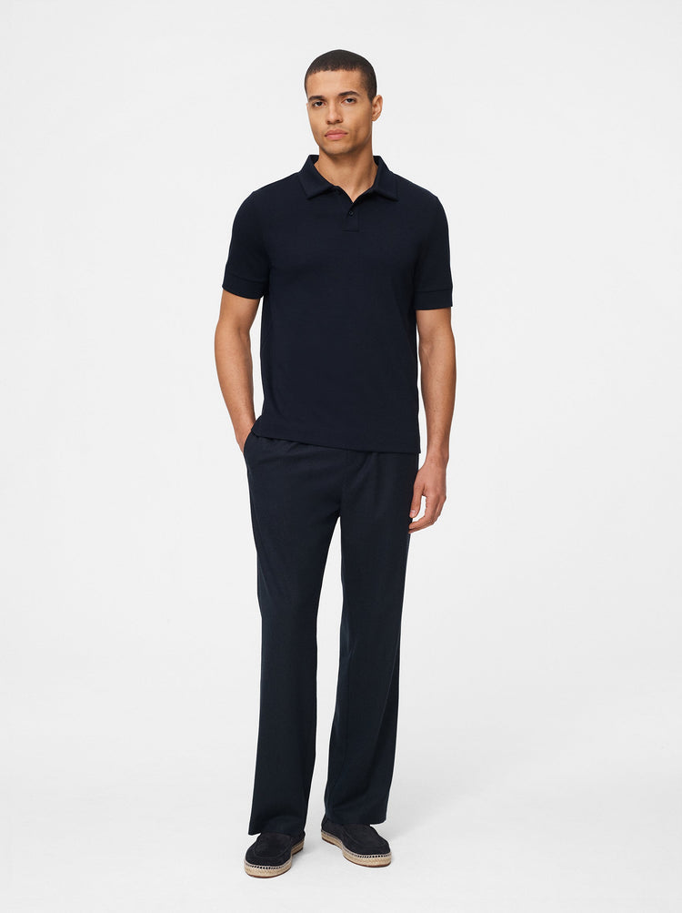 Cashmere Wool Polo