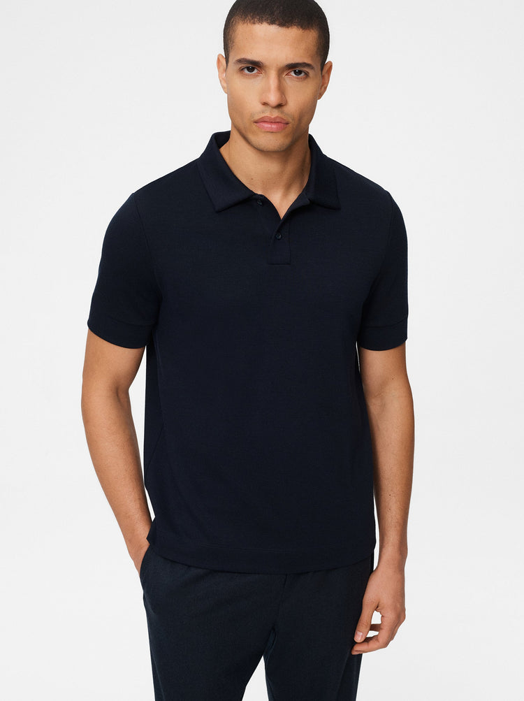 Cashmere Wool Polo