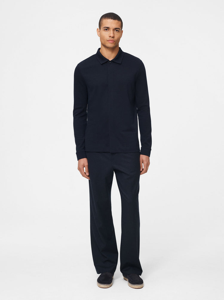 Cashmere Wool Overshirt