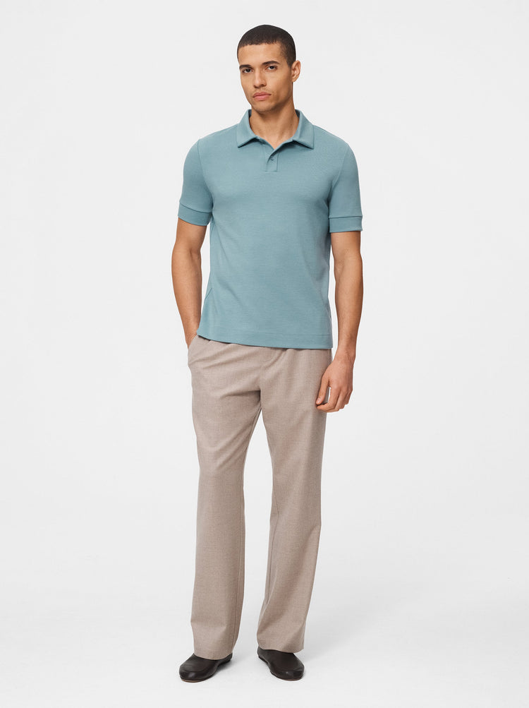 Cashmere Wool Polo