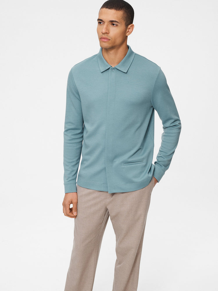 Cashmere Wool Overshirt