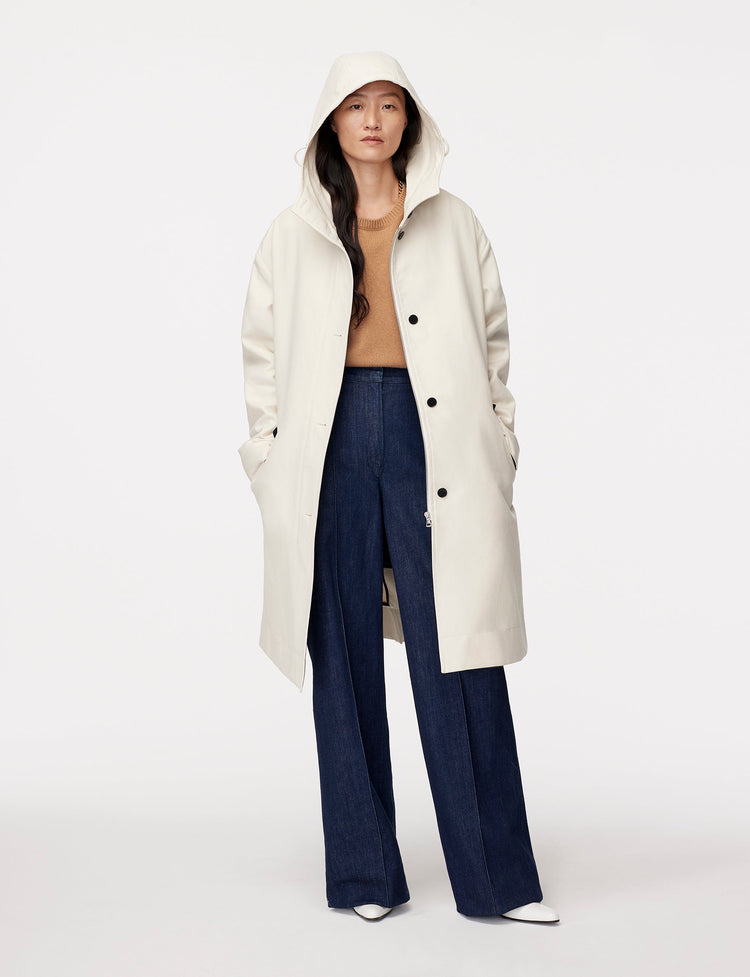 3 In 1 Parka in Off White