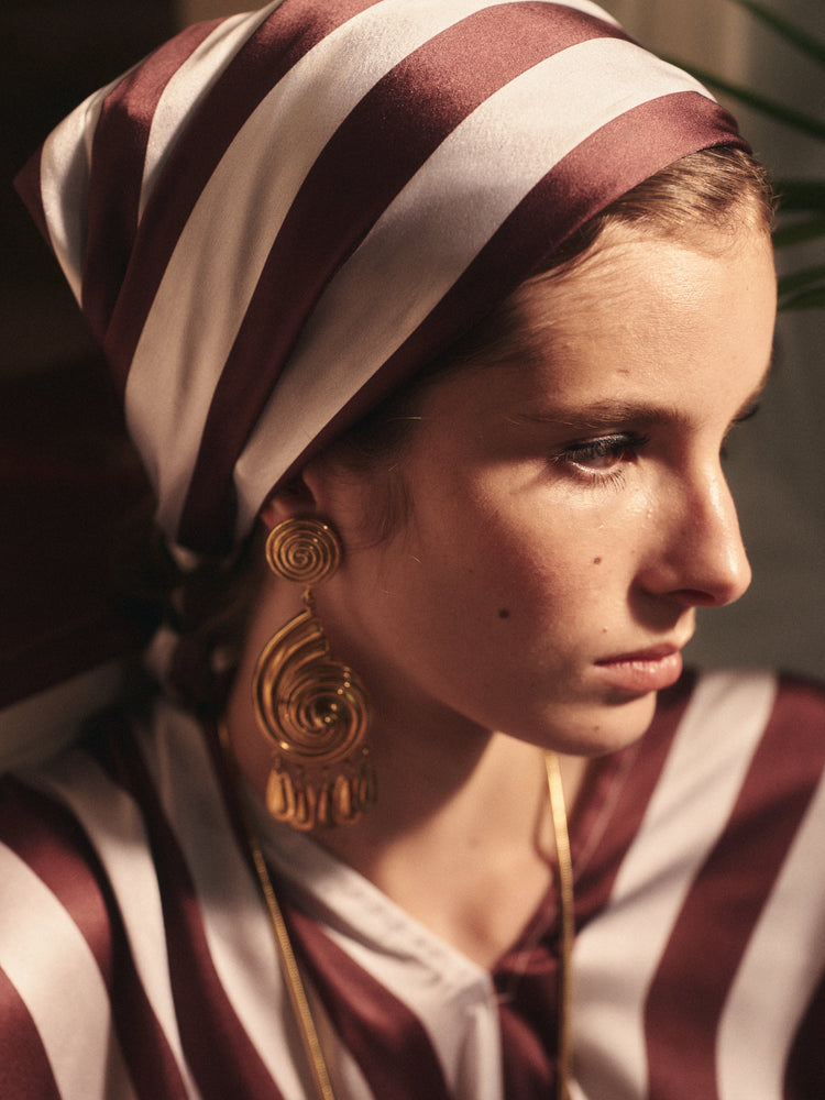 Eliza Earrings in Gold
