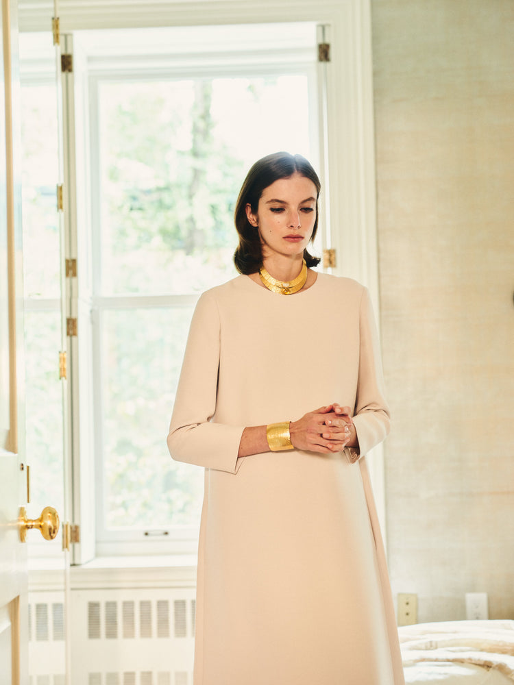 Gemma Cuff Bracelet in Gold
