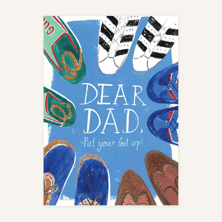 Put Your Feet Up, Dad Card