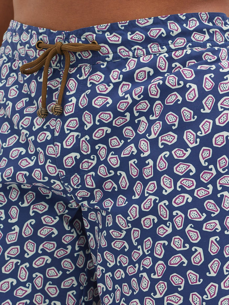 Charvet X Thorsun - Paisley - Navy