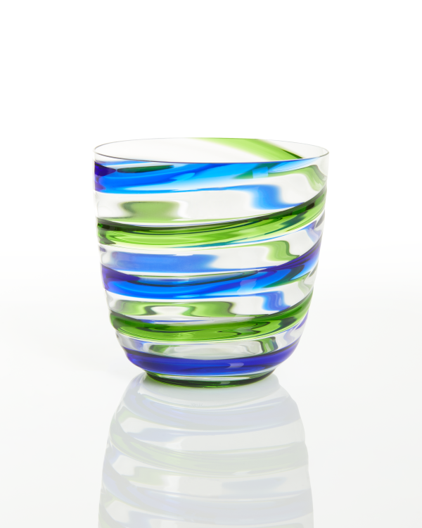 I Diversi: Blue & Green Spiral