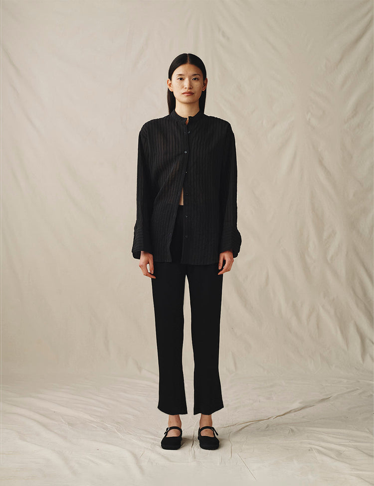 The Sheer Oversized Shirt
