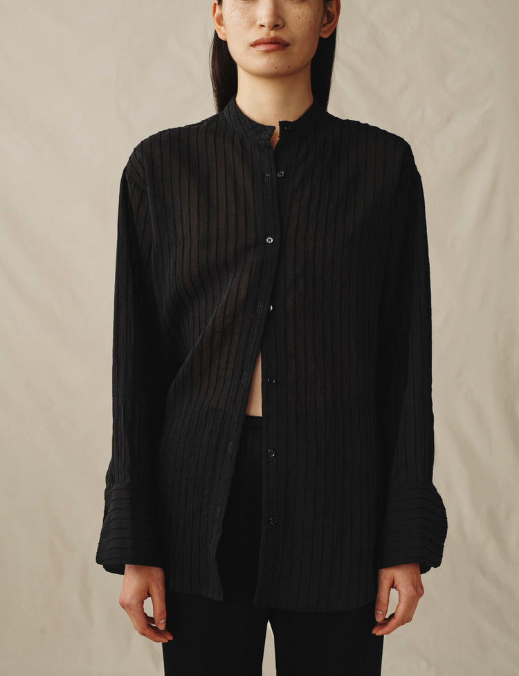 The Sheer Oversized Shirt
