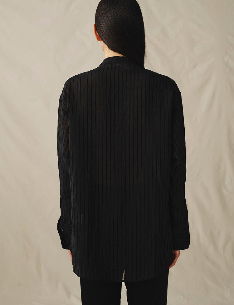 The Sheer Oversized Shirt