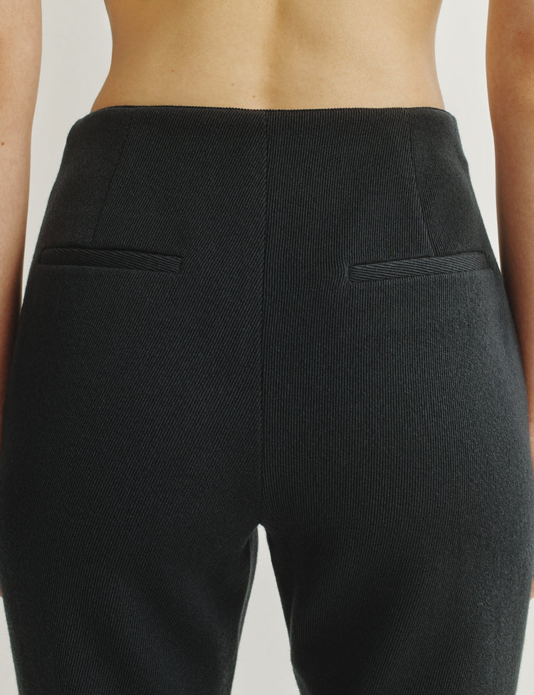 The Cropped Pants in Wool Twill