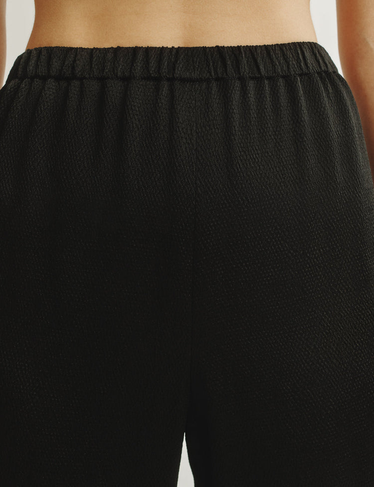 The Relaxed Pant in Hammered Satin