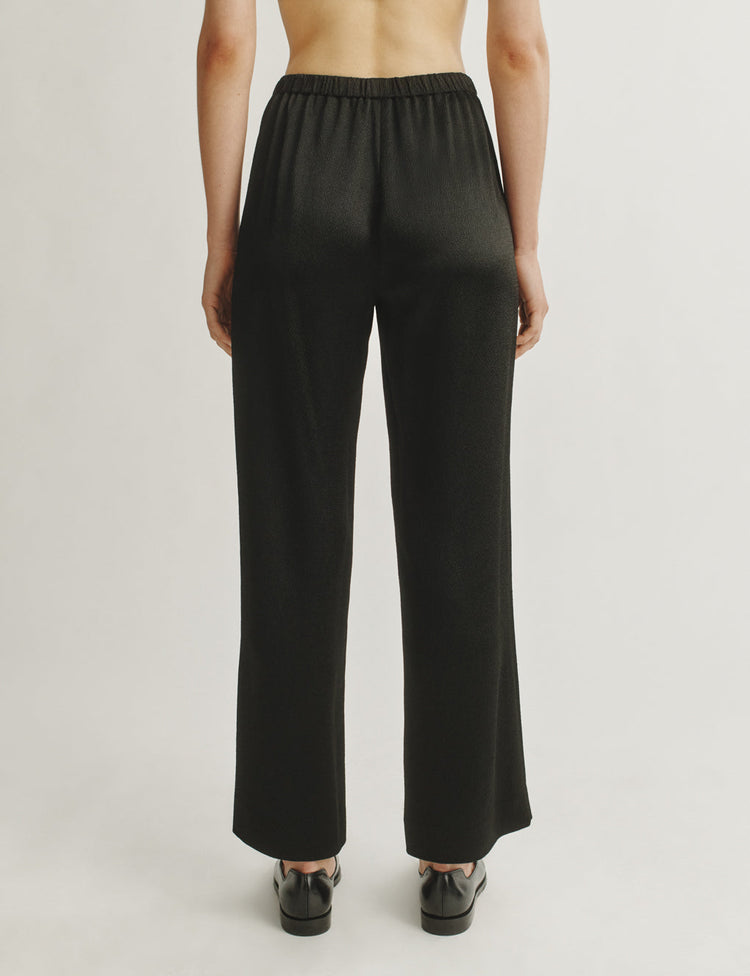 The Relaxed Pant in Hammered Satin