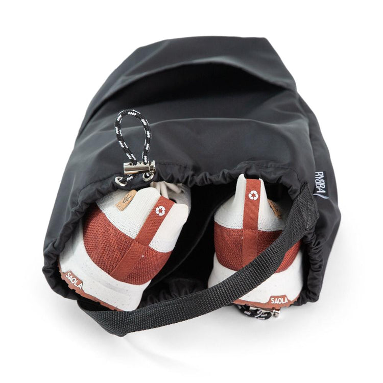 Ripple Duo Pocket Bag in Stingray Black