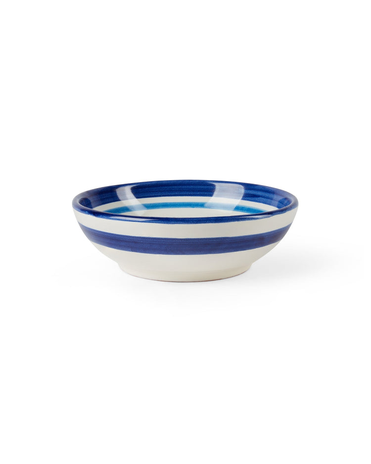 Sun Small Bowl in White & Blue