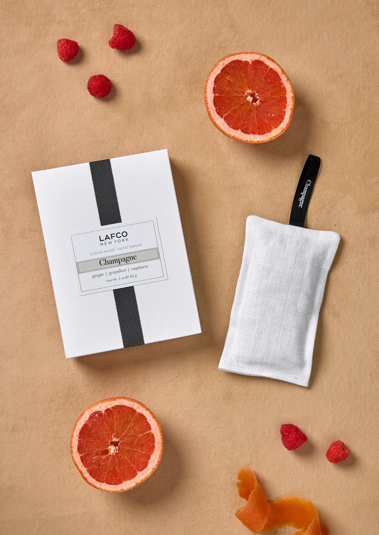 Champagne Scented Linen Sachet