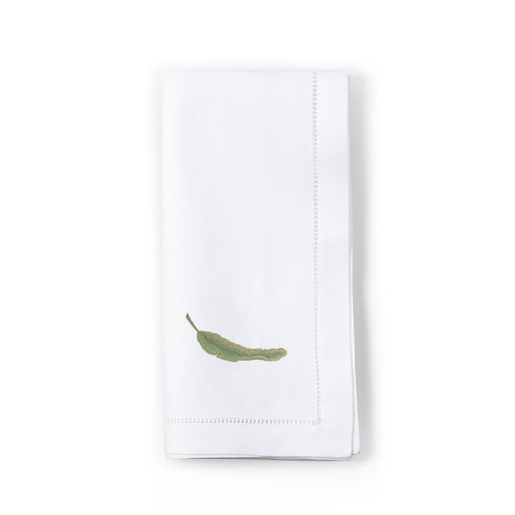 Banana Leaf Embroidered Napkin