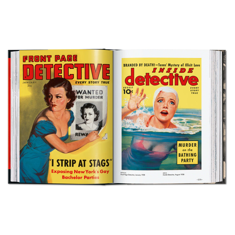 True Crime Detective Magazines. 1924–1969. 45th Ed. (German, French, English)