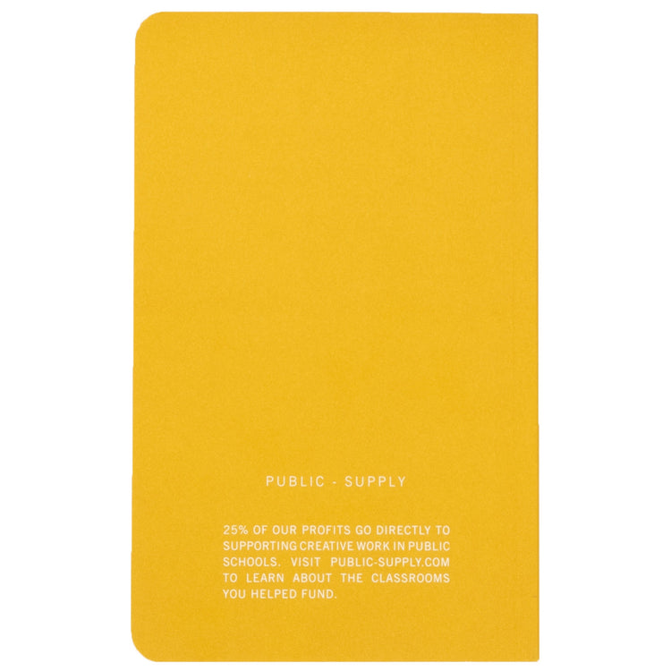 5x8” Soft Cover Notebook - Yellow