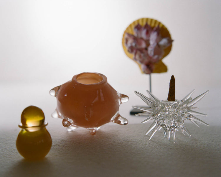 Trace Form Bowl - Pink Chalcedony