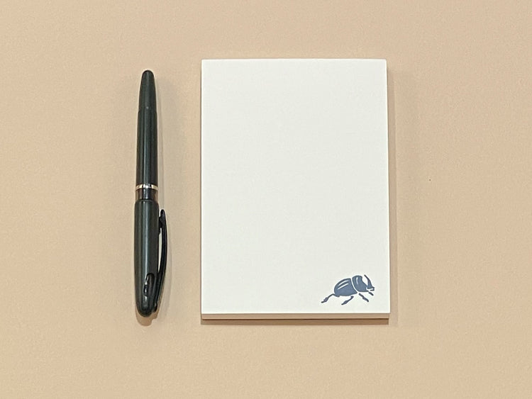 Rhinoceros Beetle Notepad