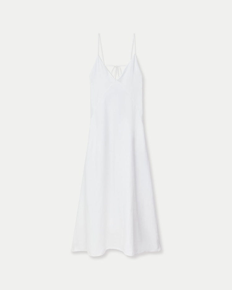 Seamed Slip Dress