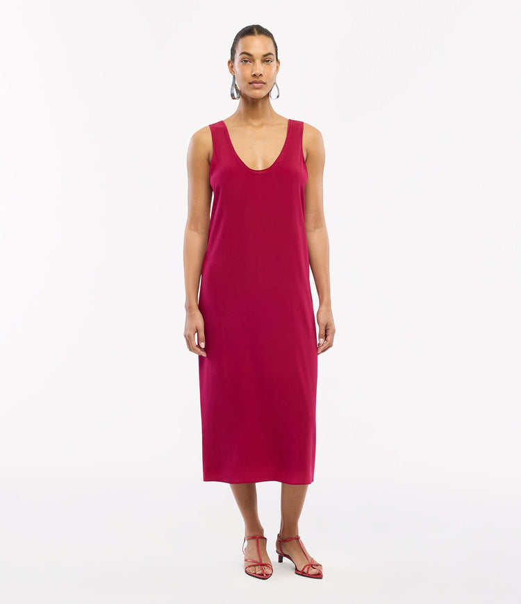 Silk Tank Dress