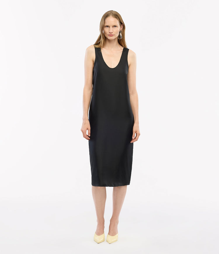 Silk Tank Dress