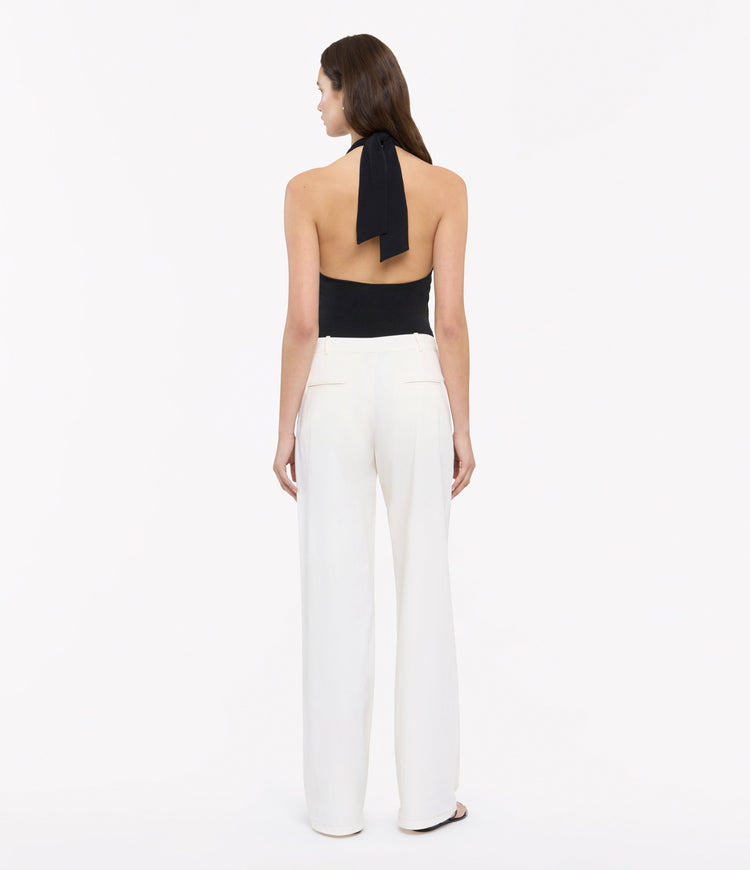 Relaxed Wide Leg Pant