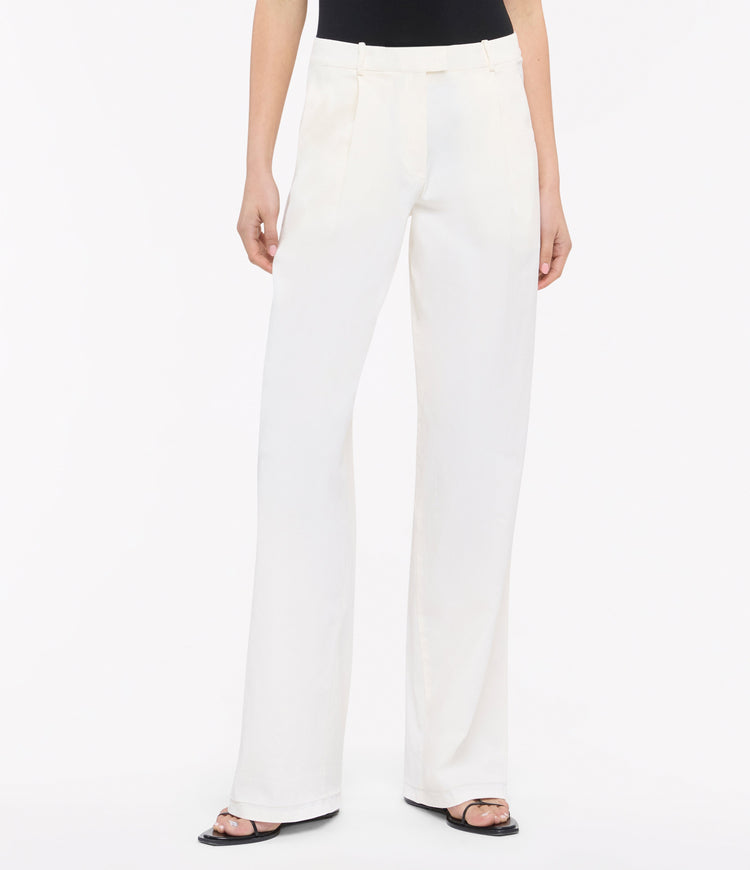 Relaxed Wide Leg Pant