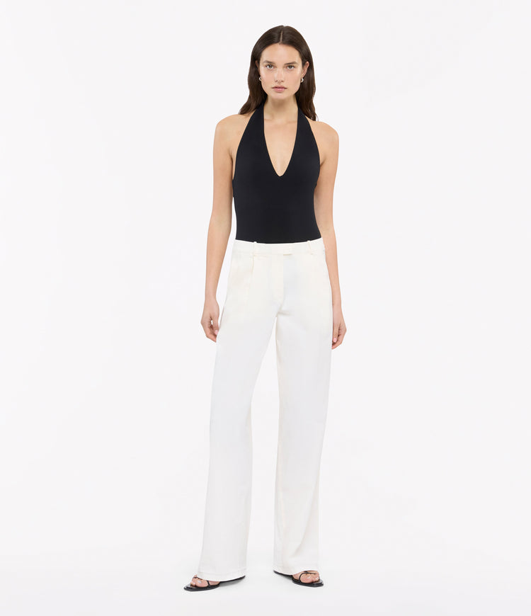 Relaxed Wide Leg Pant
