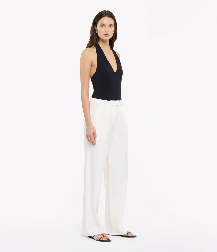Relaxed Wide Leg Pant