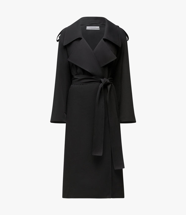 Soft Trench in Black