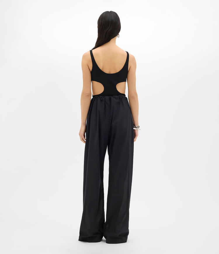 Cutout Tank in Black