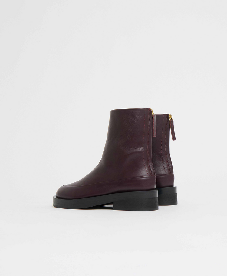 Marion Boot in Plum