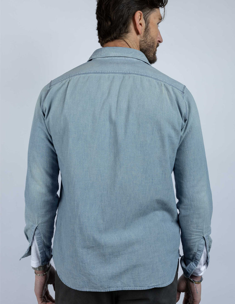 Albers Indigo Chambray Workshirt
