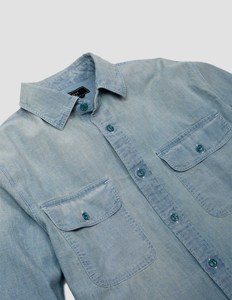 Albers Indigo Chambray Workshirt