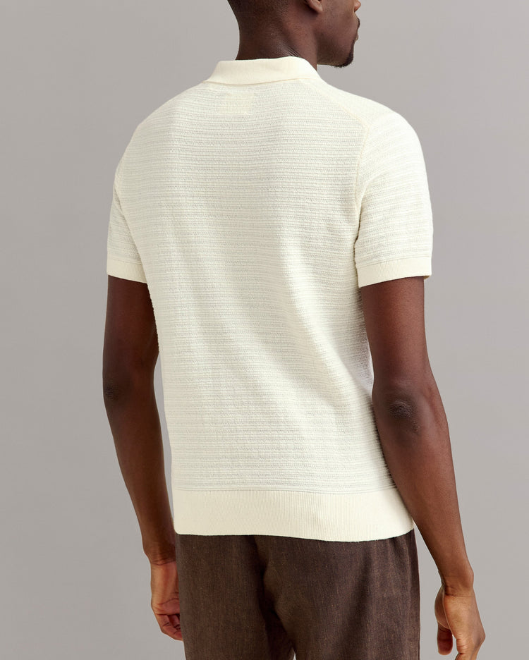 Lachlan Links Polo in White