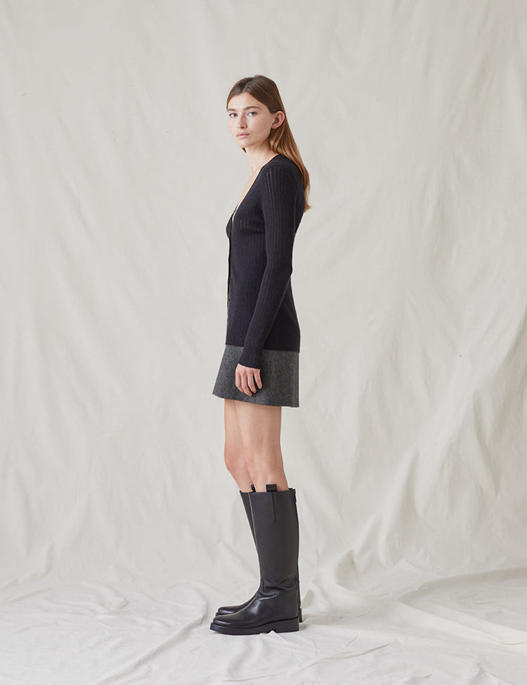The Whisper Cardigan in Black