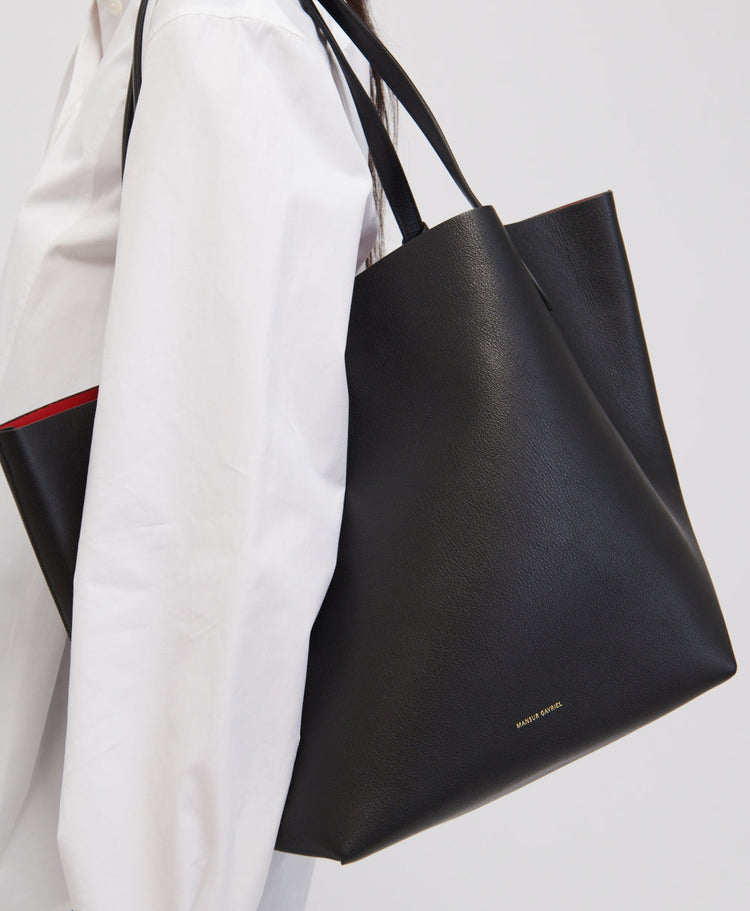 Everyday Soft Tote - Positano/Black