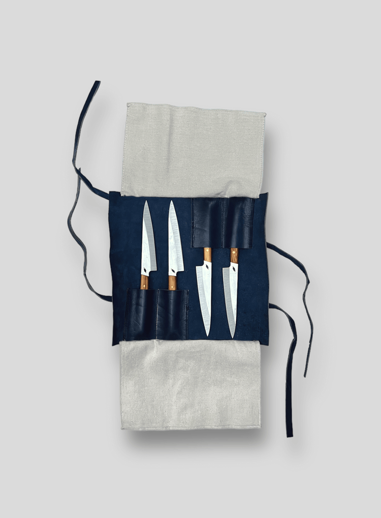 Table Knife Set in Olive