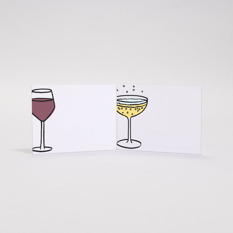 Bottoms Up Place Cards