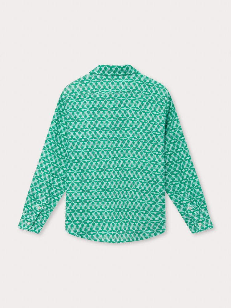 Kids Palm Eagle Abaco Linen Shirt
