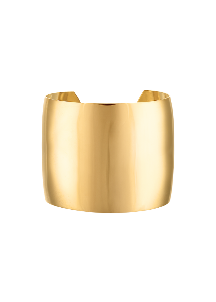 Gemma Cuff Bracelet in Gold