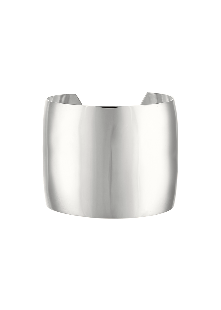 Gemma Cuff Bracelet in Silver